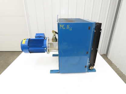 Hydac SCA3L1.0B28 Oil Cooler Air Cooled 8.4GPM Pump 1.5Hp Motor 240/480V 3Ph