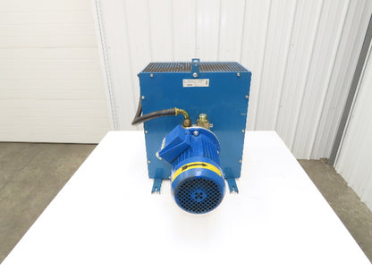 Hydac SCA3L1.0B28 Oil Cooler Air Cooled 8.4GPM Pump 1.5Hp Motor 240/480V 3Ph