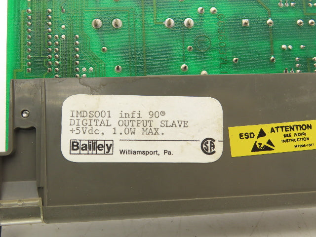 Bailey IMDS001 infi 90 Digital Output Slave Module 5VDC 1W