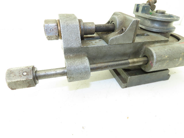 Parker 412 Exactol Crank-Operated Tube Bender 10x1-1/2 Shoe Bench Mount *READ*