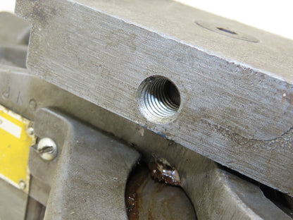 Parker 412 Exactol Crank-Operated Tube Bender 10x1-1/2 Shoe Bench Mount *READ*