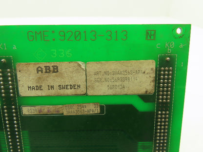 ABB 3HAA3563-ARA Backplane GME Systems AB Lot of 2