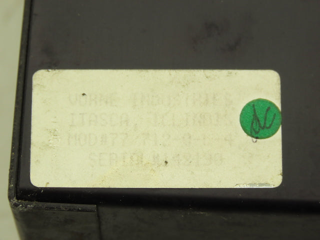 Vorne Ind. 77/712-0-L-4 Digit Counter Digital 4 Digit Module LED Display