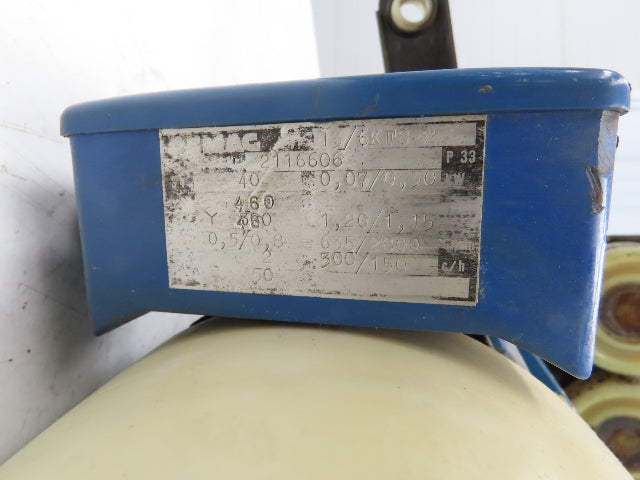 Demag RF180 KBK Bridge Crane Motorized Travel Drive 460V 3PH 13/6KF8-2