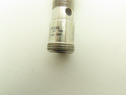 Cutler Hammer E57MAL18AT13B1 Proximity Sensor 18mm Dia 20-135V AC/DC 5mm Range