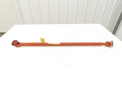 Elbe Double Universal Slip Joint Drive Shaft Length=862mm Flange=57mm Shaft=28mm