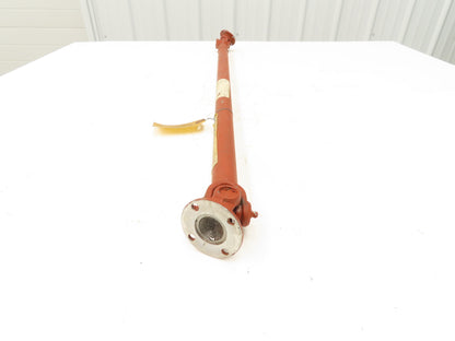 Elbe Double Universal Slip Joint Drive Shaft Length=862mm Flange=57mm Shaft=28mm