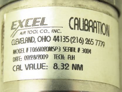 Atlas Copco T0661020MSP3 Techmotive Nutrunner 3/8" Drive