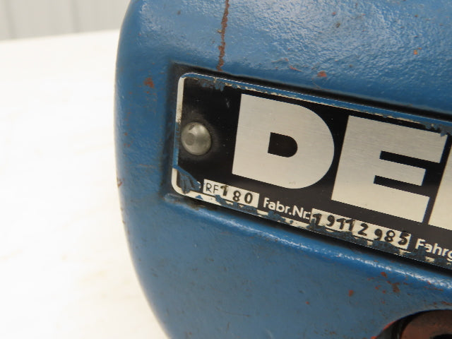 Demag RF180 KBK Bridge Crane Motorized Travel Drive 460V 3PH 13/6KF8-2