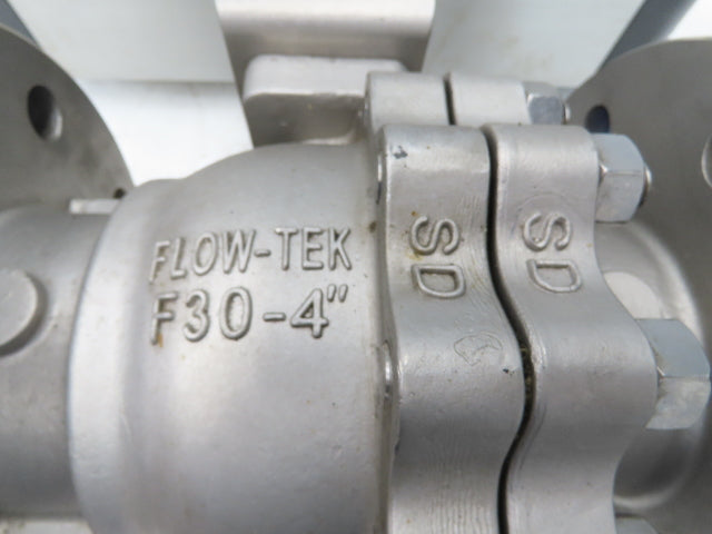 Flowserve B175S10 4" SS Flanged Ball Valve #300 Automax Pneumatic Actuator 24VDC