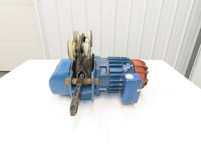 Demag RF180 KBK Bridge Crane Motorized Travel Drive 460V 3PH 13/6KF8-2