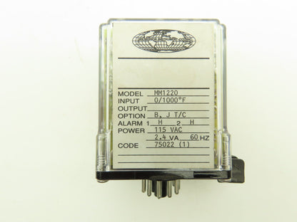 Wilkerson MM1220 Mighty Module Thermocouple Input Dual Alarm 115VAC 0/1000°F