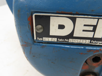 Demag RF180 KBK Bridge Crane Motorized Travel Drive 460V 3PH 13/6KF8-2