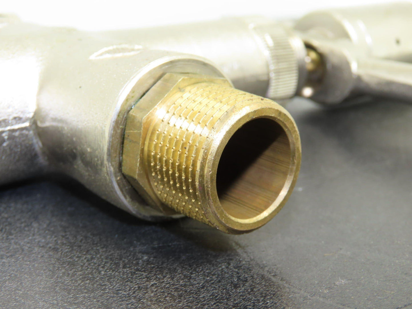 Müller Tankanlagen Pneumatic & Manual Filler Globe Valve Stainless Brass Metered