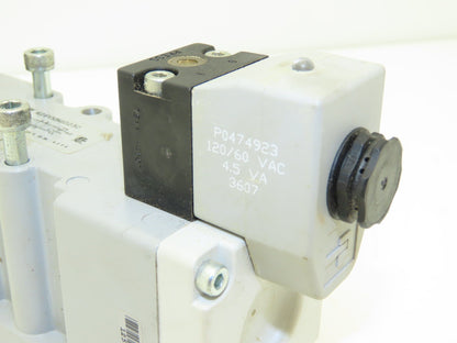 Parker H26VXBG023C Pneumatic Air isys Solenoid Valve 120v 60hz Coil 145psig