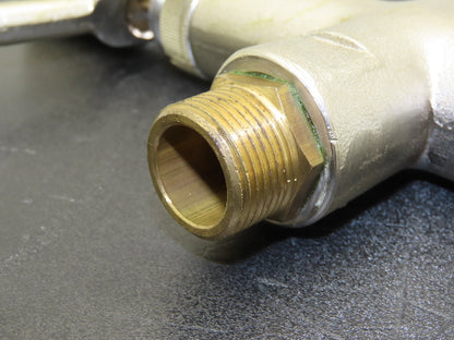 Müller Tankanlagen Pneumatic & Manual Filler Globe Valve Stainless Brass Metered