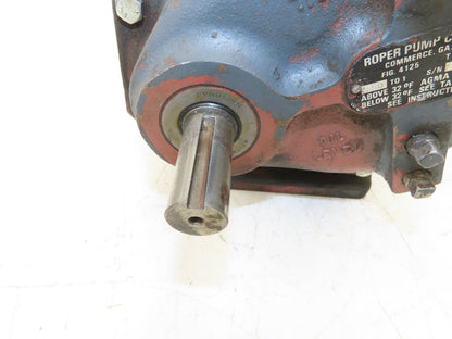 Roper Pump 4125 Gear Reducer 7.5:1 Ratio Gearbox Parallel Shaft Type 1