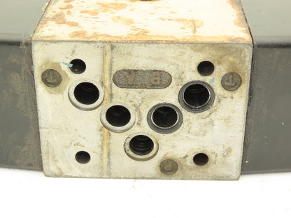 Parker D3W4C56Y Hydraulic Directional Solenoid Valve 120v 60Hz 0.72A 3000psi