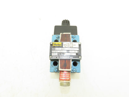 Parker D3W1B56Y Hydraulic Directional Solenoid Valve 120v 60Hz 0.72A 3000psi
