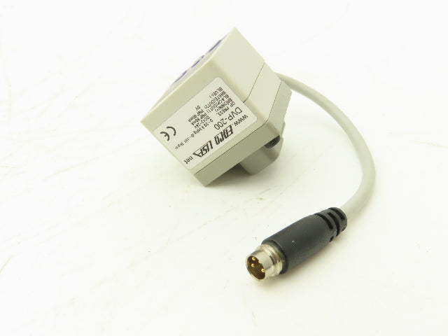 Foco DVP-200 Pressure Switch 12-24VDC 1/8" NPT 4-Pin Plug 0-29.9 InHg