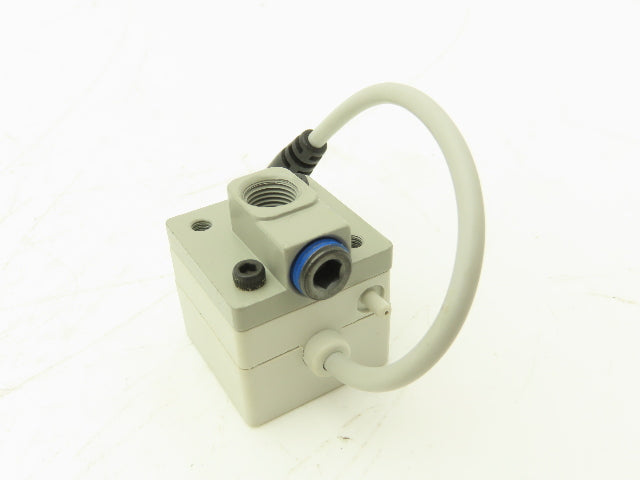 Foco DVP-200 Pressure Switch 12-24VDC 1/8" NPT 4-Pin Plug 0-29.9 InHg