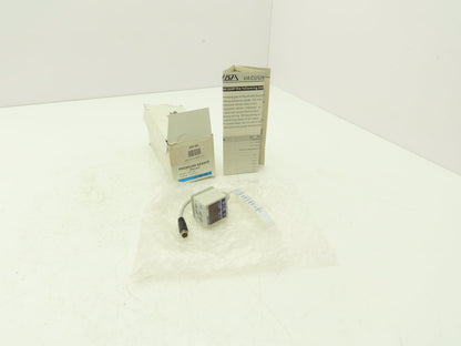 Foco DVP-200 Pressure Switch 12-24VDC 1/8" NPT 4-Pin Plug 0-29.9 InHg