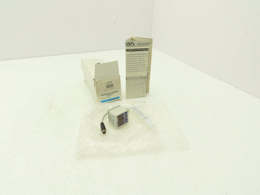 Foco DVP-200 Pressure Switch 12-24VDC 1/8" NPT 4-Pin Plug 0-29.9 InHg