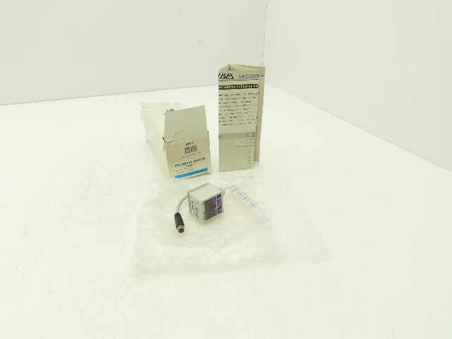 Foco DVP-200 Pressure Switch 12-24VDC 1/8" NPT 4-Pin Plug 0-29.9 InHg