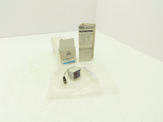 Foco DVP-200 Pressure Switch 12-24VDC 1/8" NPT 4-Pin Plug 0-29.9 InHg