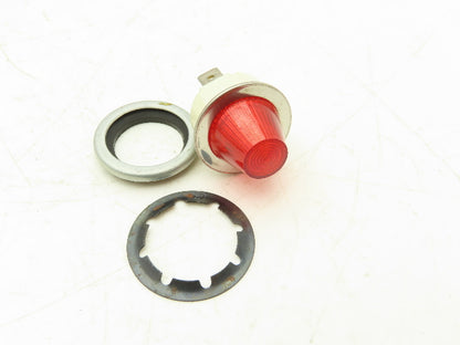 Namco 10061170001 Indicator Light Retaining Ring 125V Red Lot of 3