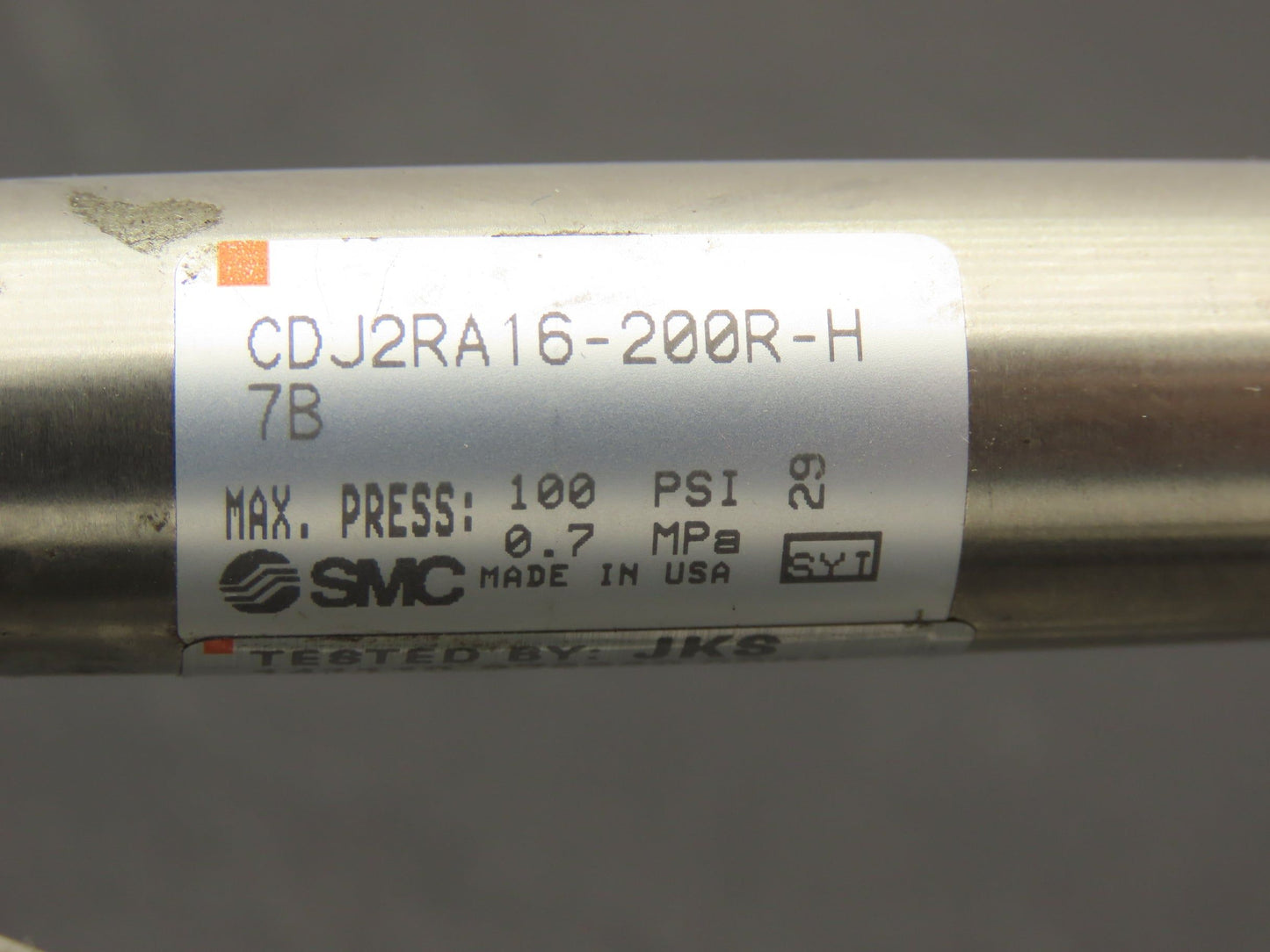 SMC CDJ2RA16-200R-H7B Pneumatic Air Cylinder 15mm Bore 200mm Stroke