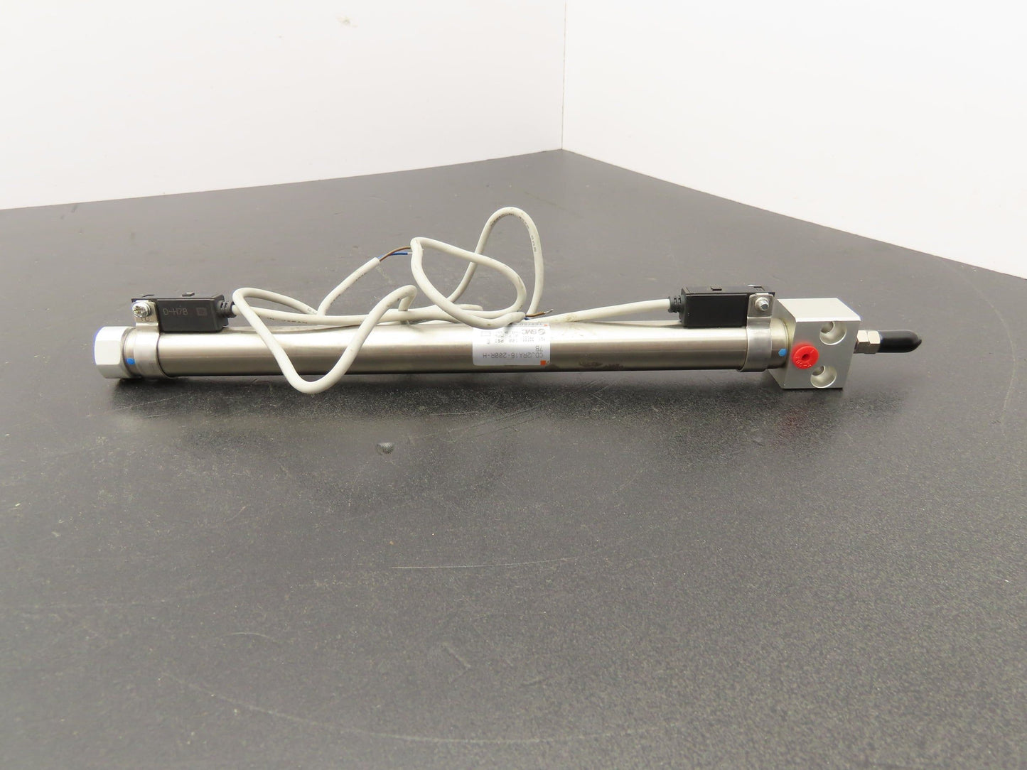 SMC CDJ2RA16-200R-H7B Pneumatic Air Cylinder 15mm Bore 200mm Stroke