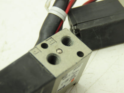 SMC VZ110-5GS-M5-F Pneumatic Air Valve Solenoid 3-way 24VDC M5 Lot of 2