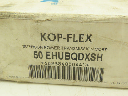 Kop-Flex 50 EHUBQDXSH Elastomeric Coupling Hub QD Bushing Size 50 Style EE ES SS