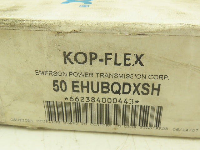Kop-Flex 50 EHUBQDXSH Elastomeric Coupling Hub QD Bushing Size 50 Style EE ES SS