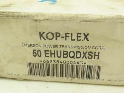 Kop-Flex 50 EHUBQDXSH Elastomeric Coupling Hub QD Bushing Size 50 Style EE ES SS