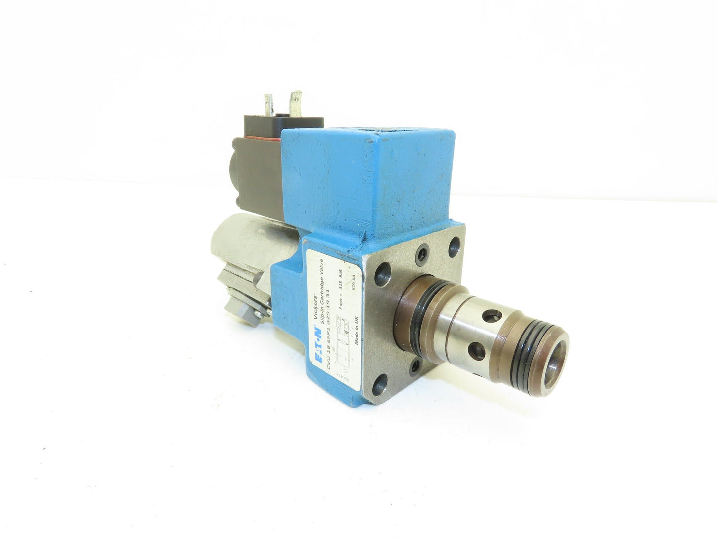 Eaton Vickers CVU16EFP1B291931 Slip In Cartridge Valve Hydraulic Prop Throttle