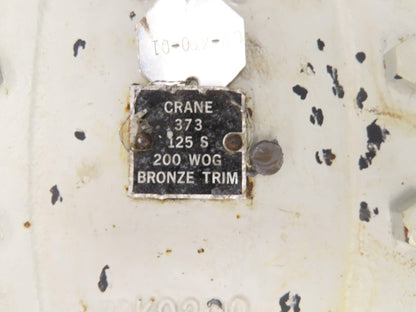 Crane 373 125 S 200 WOG Swing Check Valve Cast Iron 6" Flanged