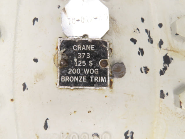 Crane 373 125 S 200 WOG Swing Check Valve Cast Iron 6" Flanged