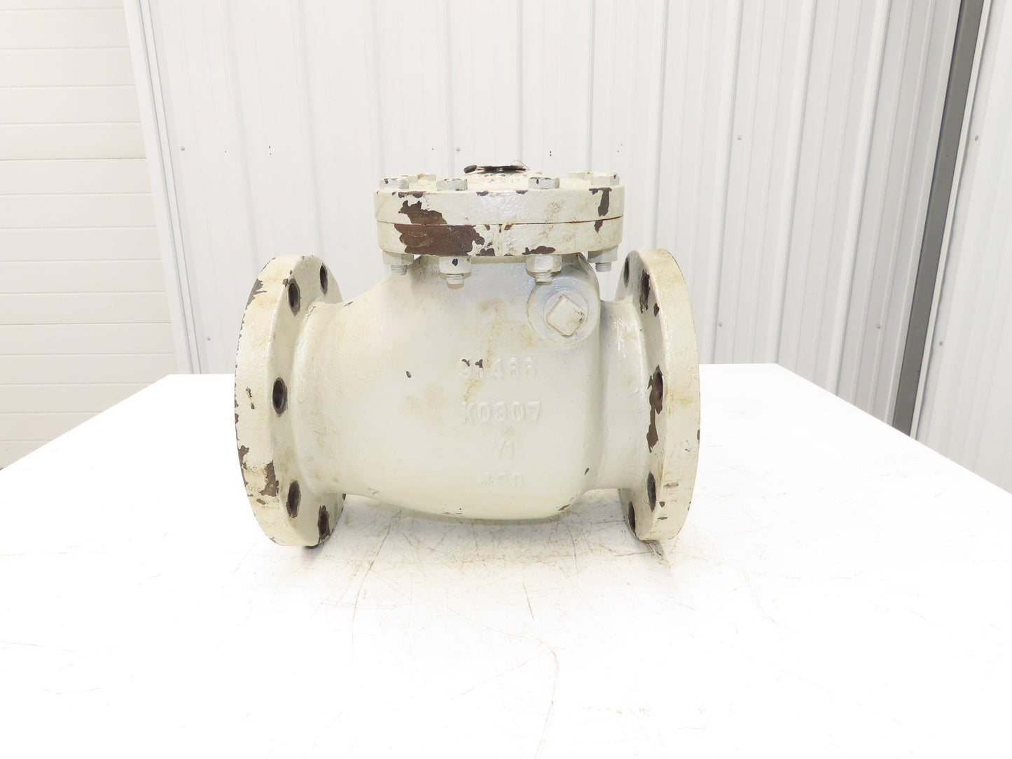 Crane 373 125 S 200 WOG Swing Check Valve Cast Iron 6" Flanged