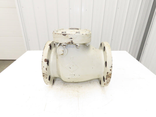 Crane 373 125 S 200 WOG Swing Check Valve Cast Iron 6" Flanged