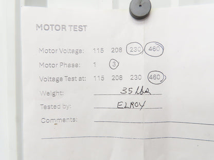 Reliance Electric P14G9241H EM AC Motor 1Hp 1140rpm 208-230/460V 3PH FD145T
