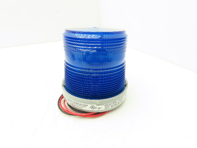 Edwards 48SINB-G1-20WH AdaptaBeacon Light 24VDC 20W 0.8A Blue Steady On 1/2" NPT