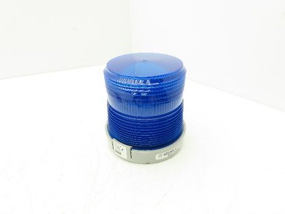 Edwards 48SINB-G1-20WH AdaptaBeacon Light 24VDC 20W 0.8A Blue Steady On 1/2" NPT