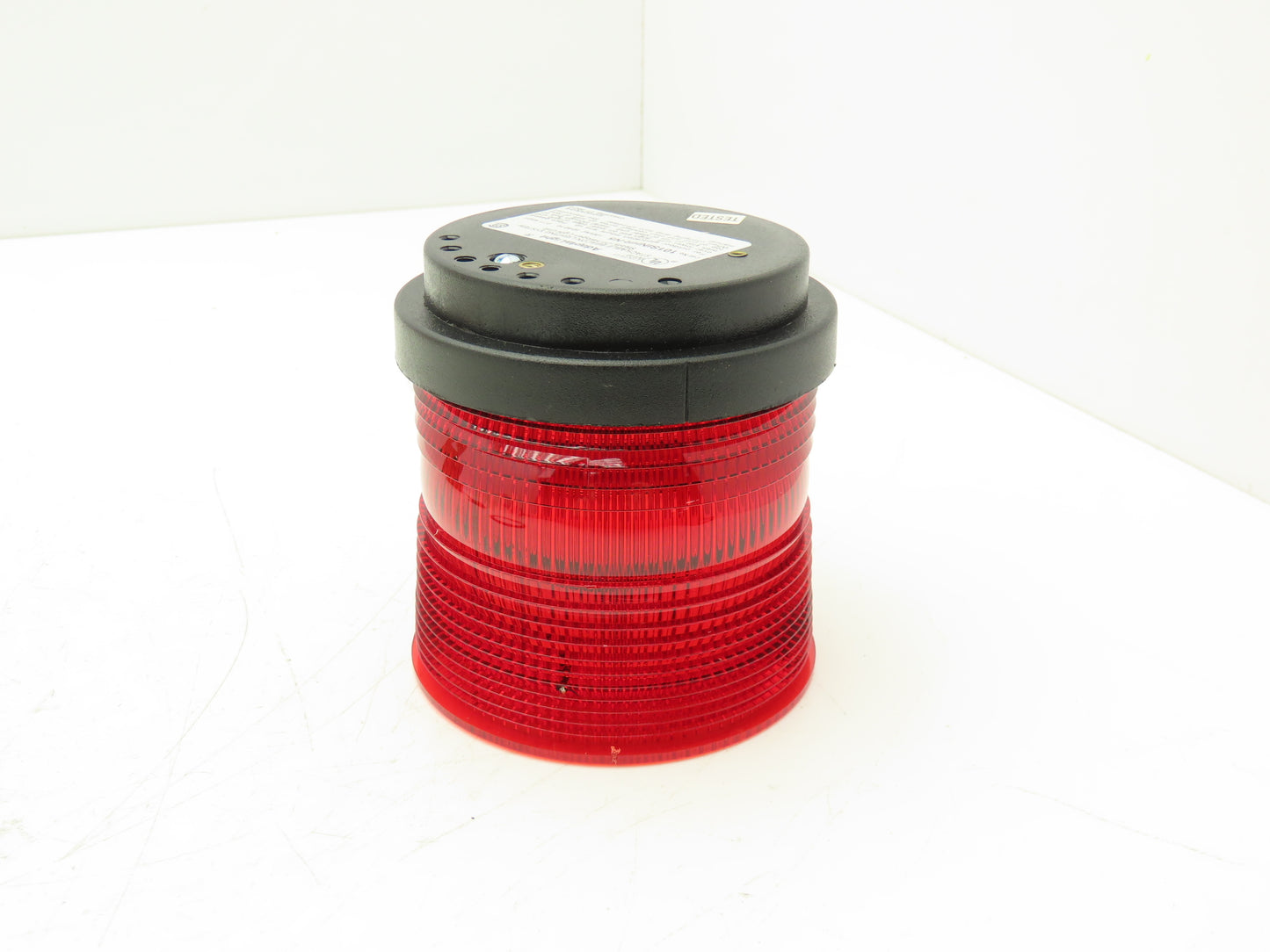 Edwards 101SINHR-N5 AdaptaLight Beacon 120VAC 0.11A Red Steady On