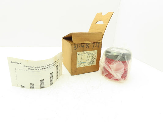 Edwards 101SINHR-N5 AdaptaLight Beacon 120VAC 0.11A Red Steady On