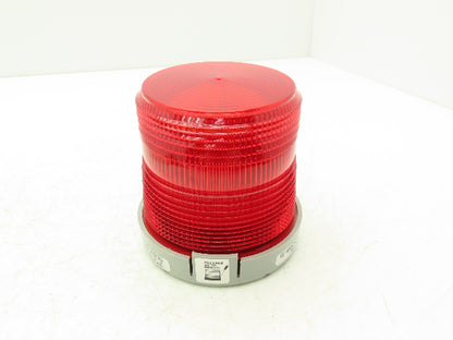 Edwards 48SINR-G1-20WH AdaptaBeacon Light 24VDC 20W 0.8A Red Steady On 1/2" NPT