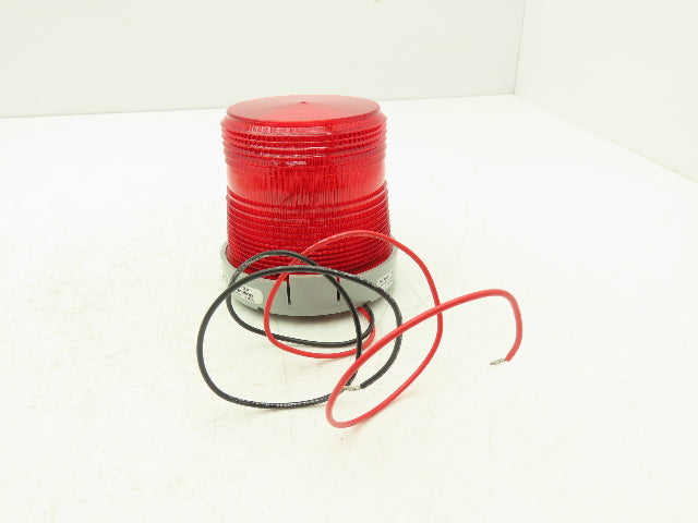 Edwards 48SINR-G1-20WH AdaptaBeacon Light 24VDC 20W 0.8A Red Steady On 1/2" NPT