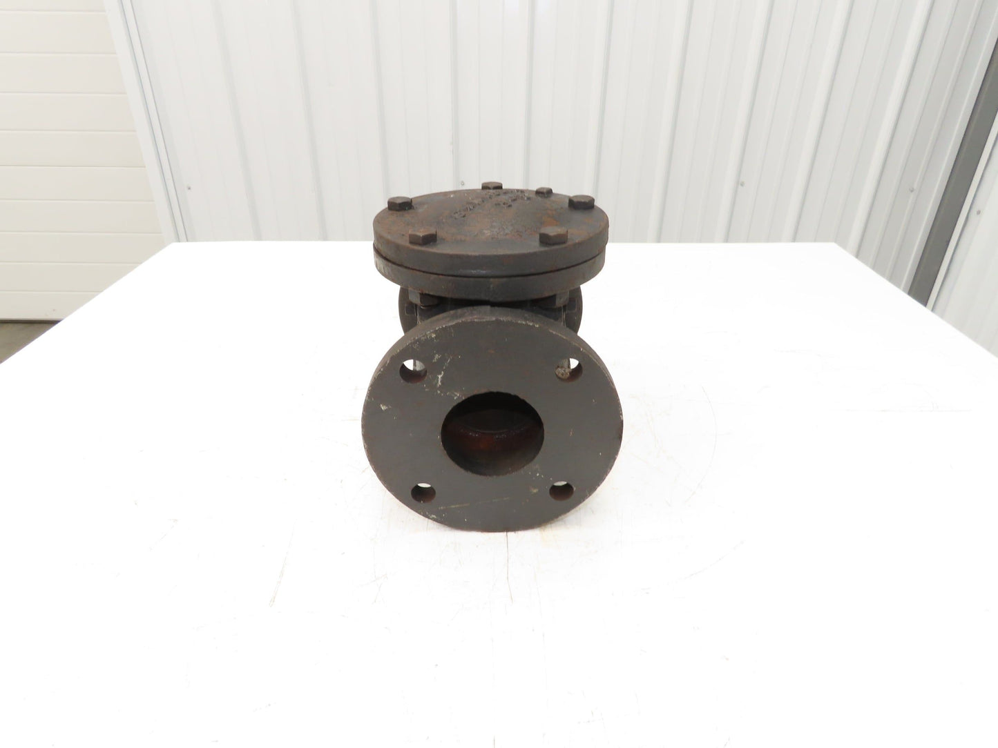 Fairbanks 3 125-S 200-WOG Swing Check Valve Cast Iron 3" Flanged