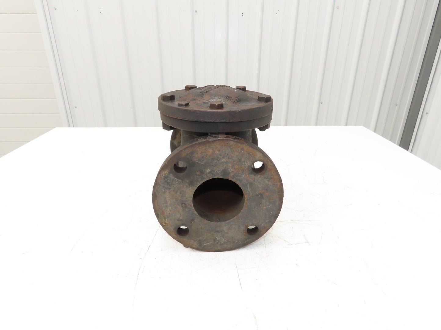 Fairbanks 3 125-S 200-WOG Swing Check Valve Cast Iron 3" Flanged